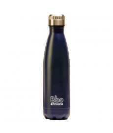 BOTELLA REUTILIZABLE 500ml TERMO ACERO azul IRISANA